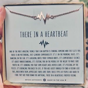 Heartbeat necklace by Bryan Anthonys brand new ❤️